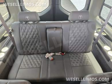2024 Mercedes-Benz Luxury Sprinter 11 Passenger Conversion Van - Explorer Van Company