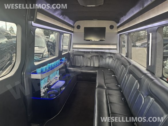 •PRISTINE / LOWER MILEAGE• 2013 Royal Mercedes Sprinter 3500 Diesel 12-Passenger LimoYacht