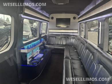 •PRISTINE / LOWER MILEAGE• 2013 Royal Mercedes Sprinter 3500 Diesel 12-Passenger LimoYacht