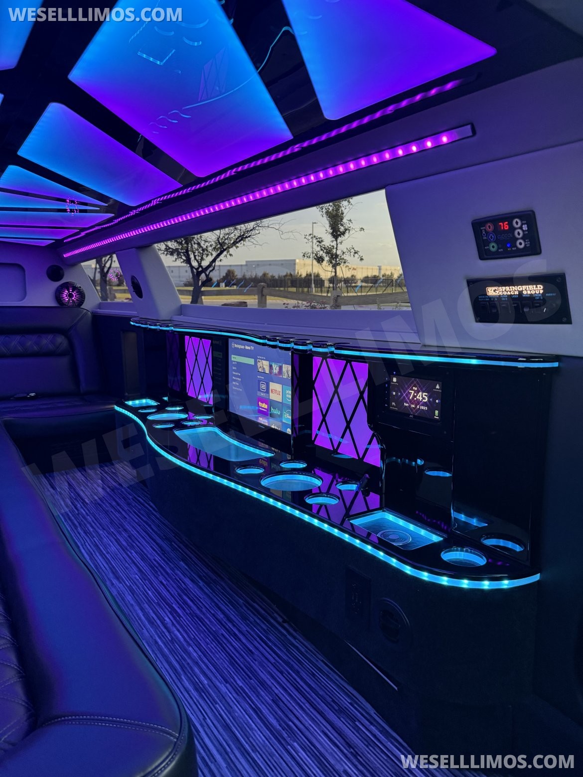 Photo of Limousine for sale: 2023 Chrysler 300 140" 10Pax by SpringField Coach Group