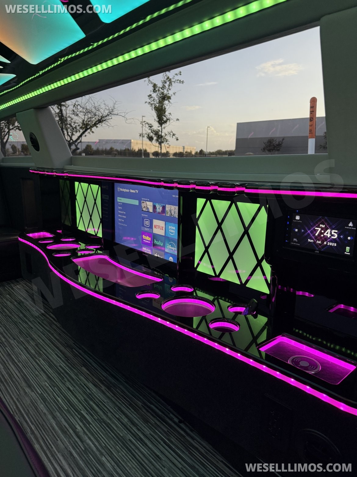 Photo of Limousine for sale: 2023 Chrysler 300 140" 10Pax by SpringField Coach Group