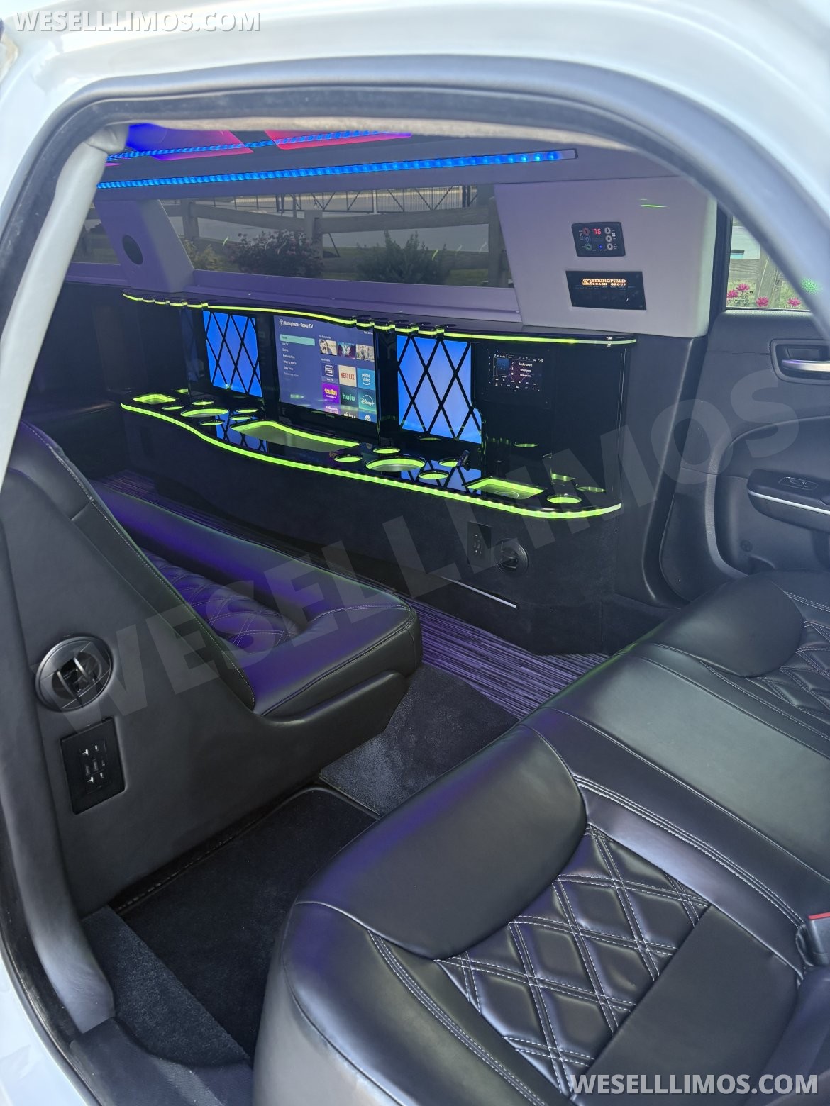 Photo of Limousine for sale: 2023 Chrysler 300 140" 10Pax by SpringField Coach Group