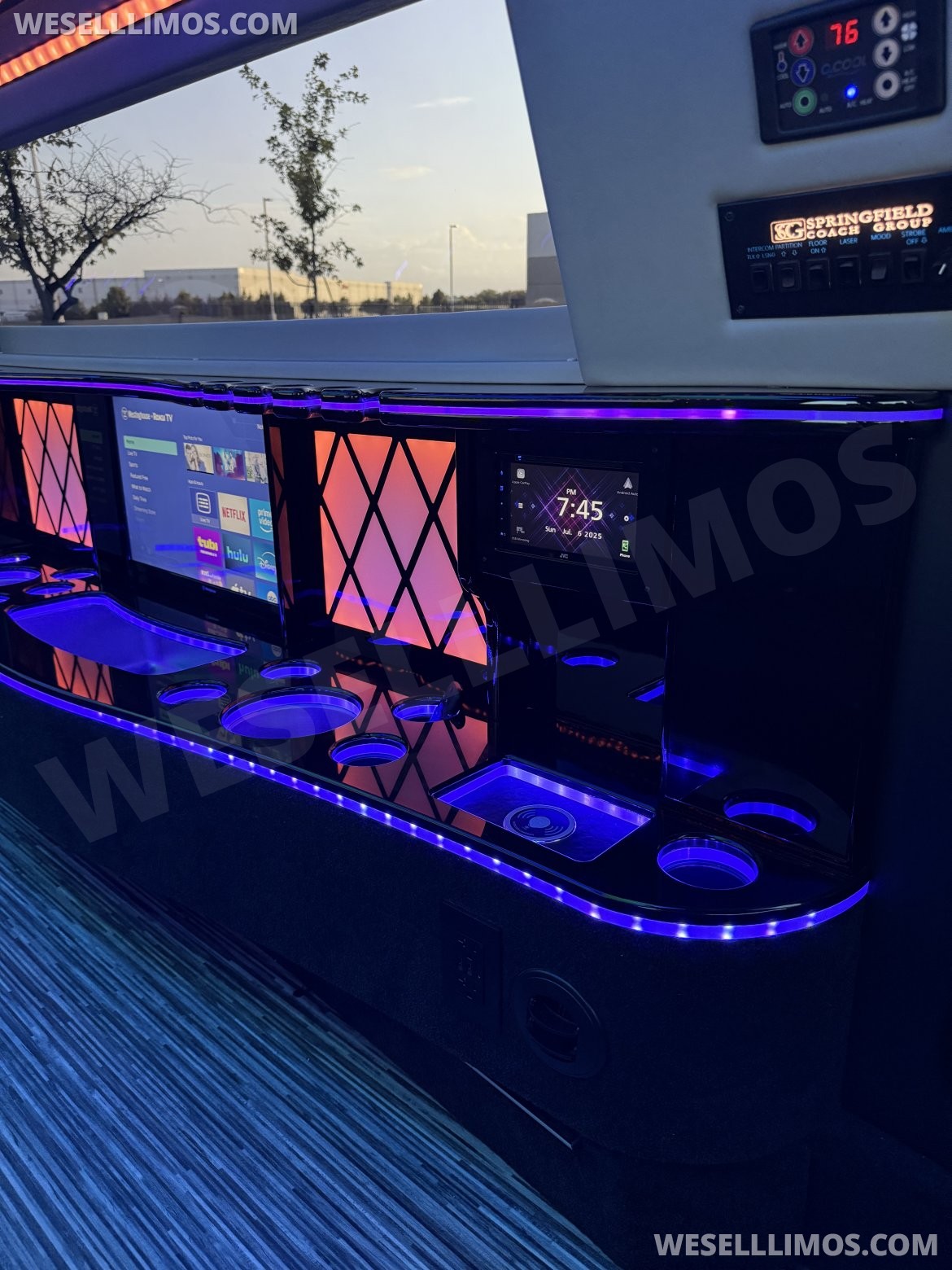 Photo of Limousine for sale: 2023 Chrysler 300 140" 10Pax by SpringField Coach Group