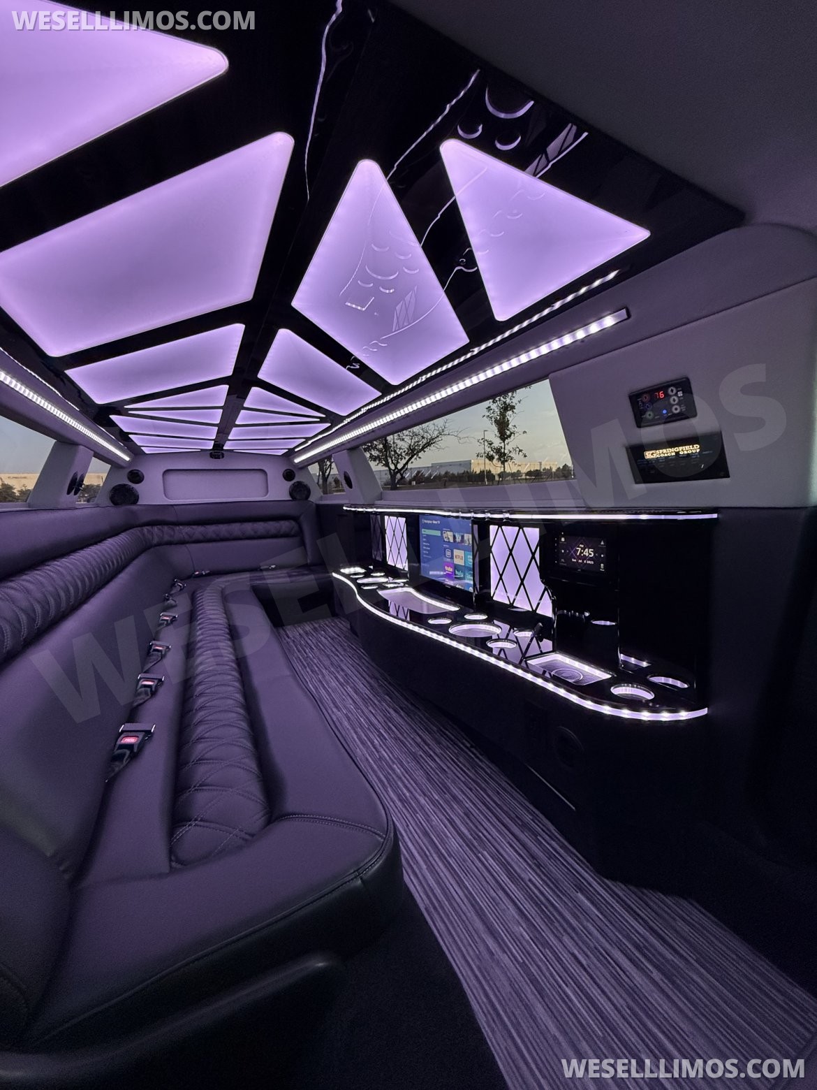 Photo of Limousine for sale: 2023 Chrysler 300 140" 10Pax by SpringField Coach Group