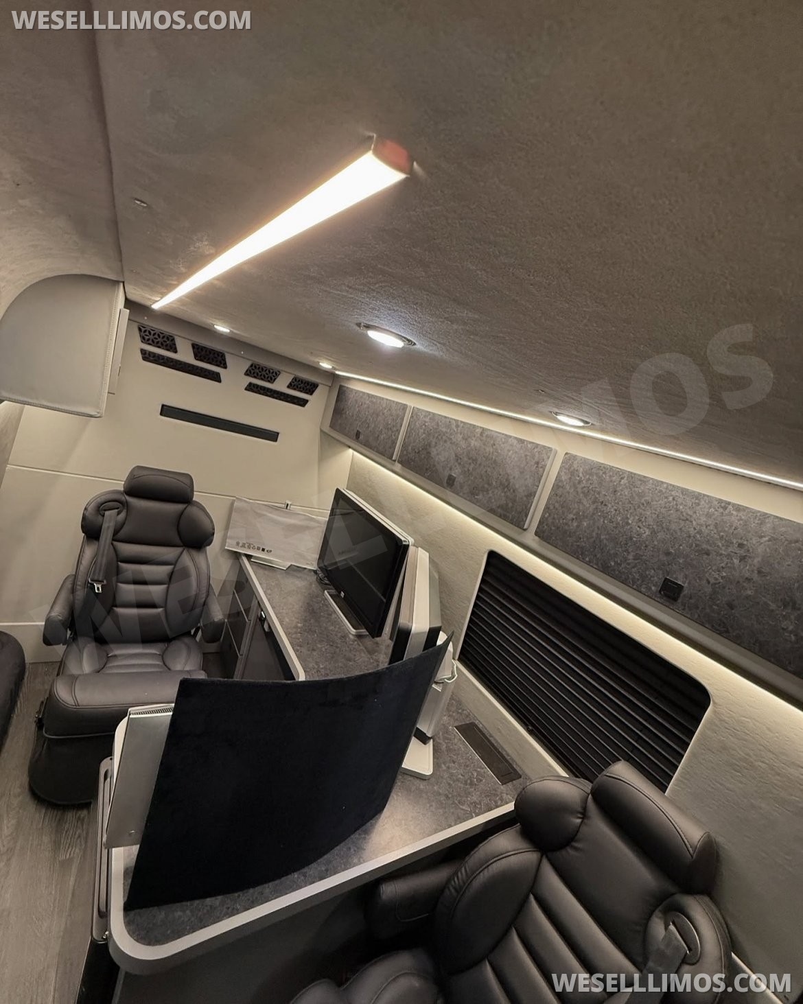 CEO SUV Mobile Office for sale: 2025 Mercedes-Benz Sprinter 140" by LimoLand