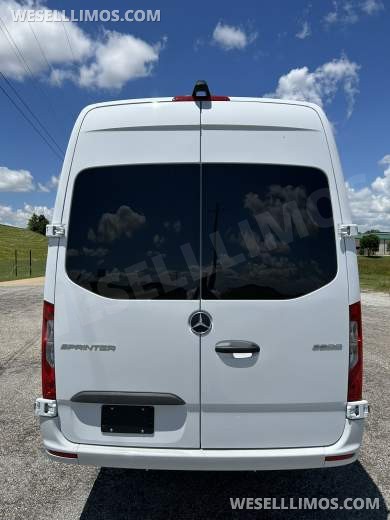 White Mercedes-Benz Sprinter 170ext Limo Style
