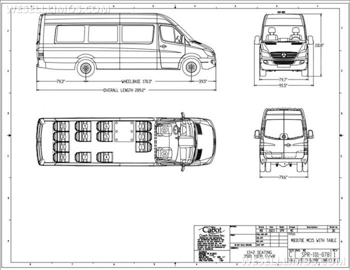Photo of Shuttle Bus for sale: 2025 Mercedes-Benz Sprinter Mini Coach by Royale