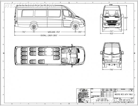 2025 Royale Mercedes-Benz Sprinter Mini Coach Shuttle Bus