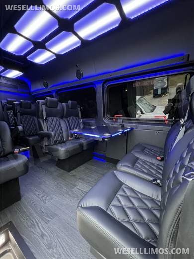 2025 Royale Mercedes-Benz Sprinter Mini Coach Shuttle Bus