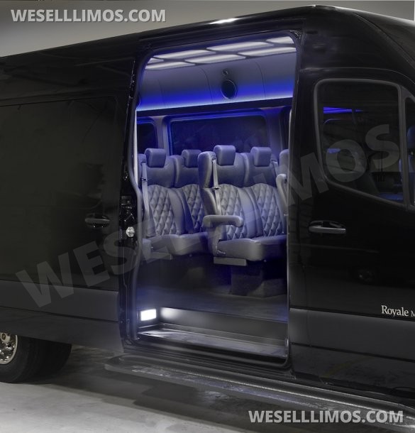 2025 Royale Mercedes-Benz Sprinter Mini Coach Shuttle Bus