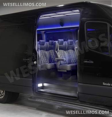 2025 Royale Mercedes-Benz Sprinter Mini Coach Shuttle Bus