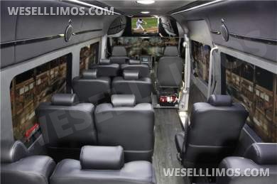 2025 Royale Mercedes-Benz Sprinter Mini Coach Shuttle Bus