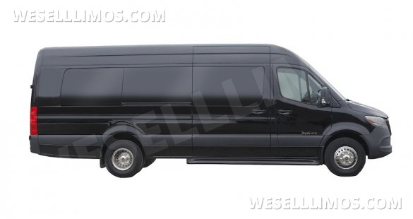 2025 Royale Mercedes-Benz Sprinter Mini Coach Shuttle Bus