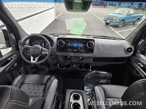 2024 Mercedes-Benz Luxury Sprinter 9 Passenger Conversion Van - Explorer Van Company