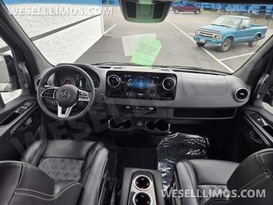 2024 Mercedes-Benz Luxury Sprinter 9 Passenger Conversion Van - Explorer Van Company