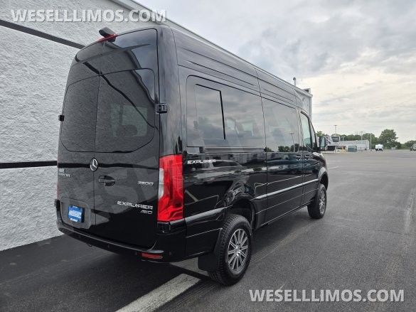 2024 Mercedes-Benz Luxury Sprinter 9 Passenger Conversion Van - Explorer Van Company