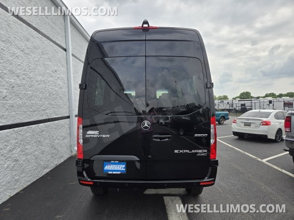 2024 Mercedes-Benz Luxury Sprinter 9 Passenger Conversion Van - Explorer Van Company