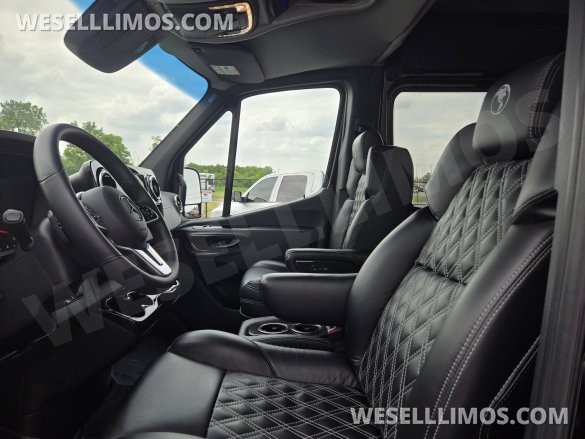 2024 Mercedes-Benz Luxury Sprinter 9 Passenger Conversion Van - Explorer Van Company