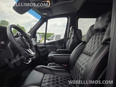 2024 Mercedes-Benz Luxury Sprinter 9 Passenger Conversion Van - Explorer Van Company