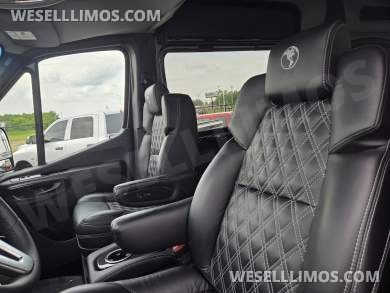 2024 Mercedes-Benz Luxury Sprinter 9 Passenger Conversion Van - Explorer Van Company