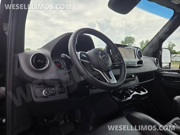 2024 Mercedes-Benz Luxury Sprinter 9 Passenger Conversion Van - Explorer Van Company