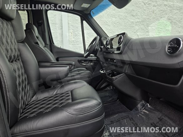 2024 Mercedes-Benz Luxury Sprinter 9 Passenger Conversion Van - Explorer Van Company