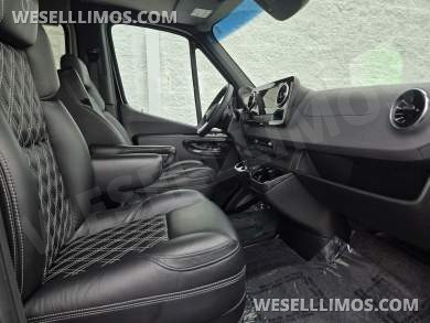 2024 Mercedes-Benz Luxury Sprinter 9 Passenger Conversion Van - Explorer Van Company