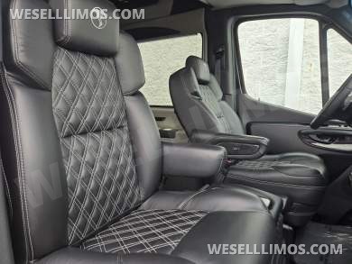 2024 Mercedes-Benz Luxury Sprinter 9 Passenger Conversion Van - Explorer Van Company