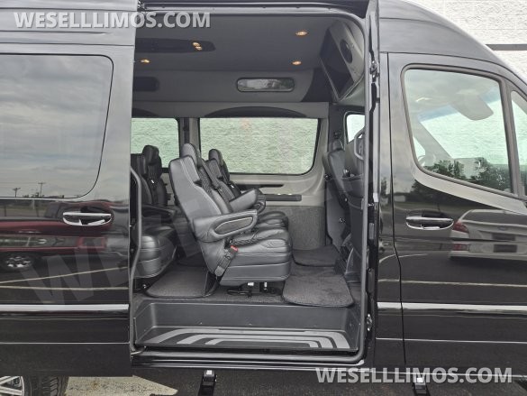 2024 Mercedes-Benz Luxury Sprinter 9 Passenger Conversion Van - Explorer Van Company