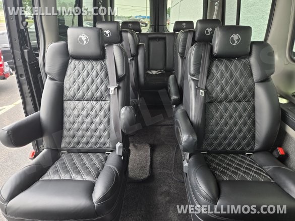 2024 Mercedes-Benz Luxury Sprinter 9 Passenger Conversion Van - Explorer Van Company