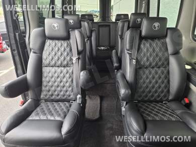 2024 Mercedes-Benz Luxury Sprinter 9 Passenger Conversion Van - Explorer Van Company