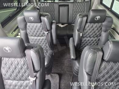 2024 Mercedes-Benz Luxury Sprinter 9 Passenger Conversion Van - Explorer Van Company