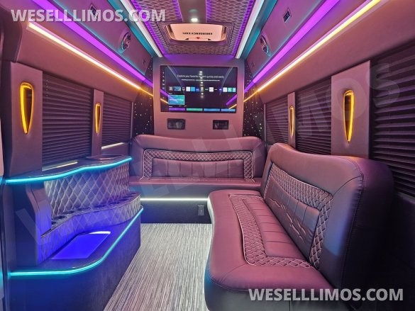2023 Global Motor Coach Ford Transit Limo - Very Low Mileage