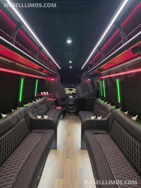 2017 Berkshire Ford E450 Limo Bus - 23 Passenger - New Interior