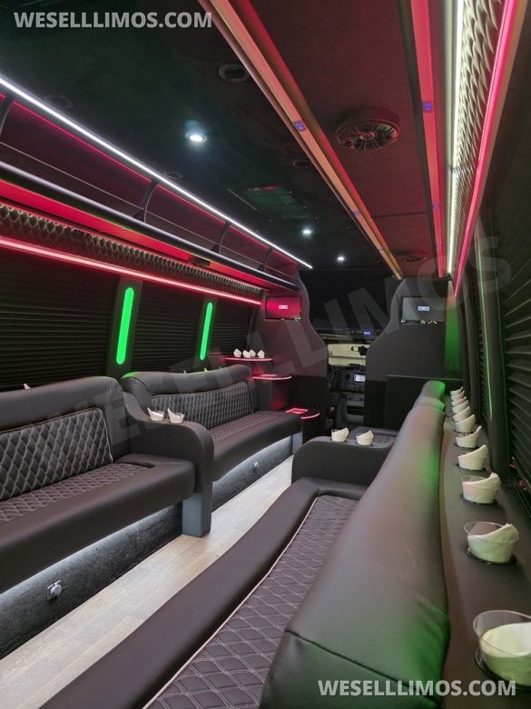 2017 Berkshire Ford E450 Limo Bus - 23 Passenger - New Interior