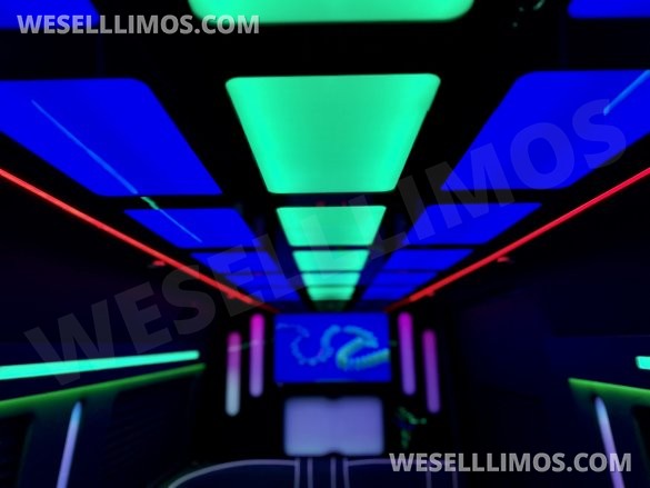 2025 Global Motor Coach Mercedes-Benz Sprinter 3500 - Double J Seat Model Limo Bus