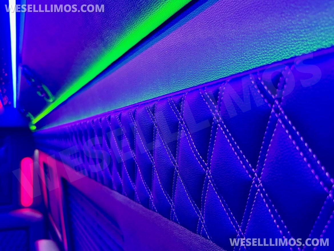 Photo of Limo Bus for sale: 2024 Mercedes-Benz Sprinter 3500 - 3 Seat Model by Global Motor Coach