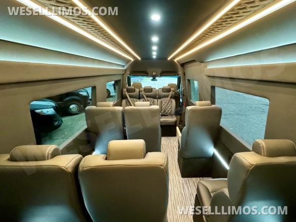 2024 Global Motor Coach Mercedes-Benz Sprinter 3500 Corporate Shuttle
