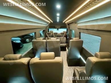2024 Global Motor Coach Mercedes-Benz Sprinter 3500 Corporate Shuttle