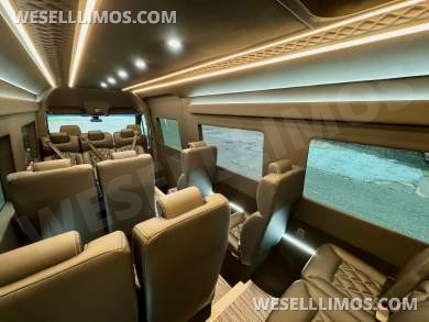 2024 Global Motor Coach Mercedes-Benz Sprinter 3500 Corporate Shuttle