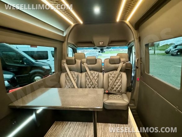 2024 Global Motor Coach Mercedes-Benz Sprinter 3500 Corporate Shuttle
