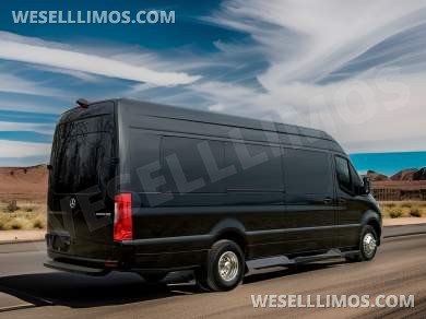 2024 Global Motor Coach Mercedes-Benz Sprinter 3500 - 3 Seat Model Limo Bus