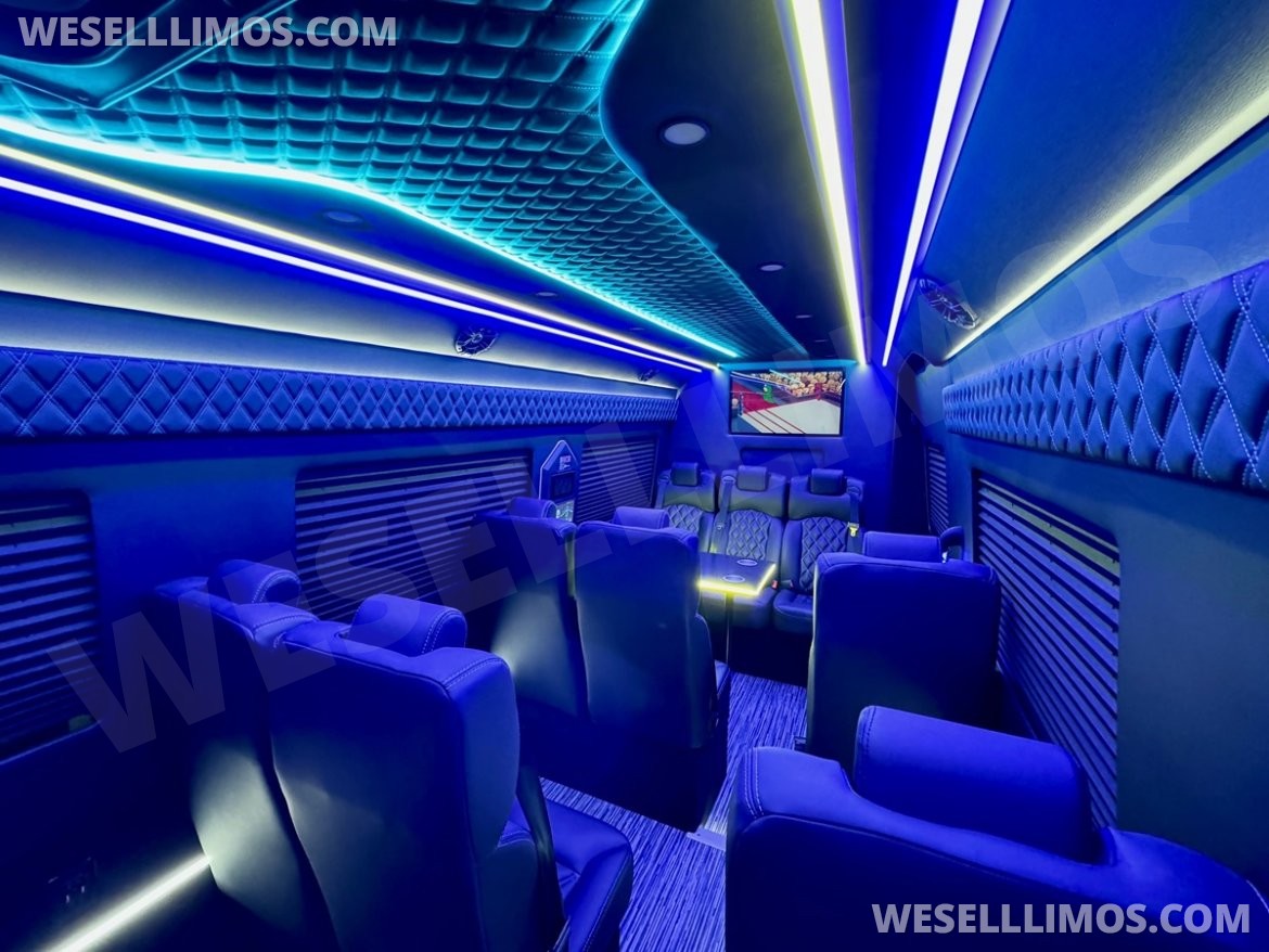 Executive Shuttle for sale: 2024 Mercedes-Benz Sprinter 3500 by Global Motor Coach