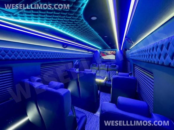 2024 Global Motor Coach Mercedes-Benz Sprinter 3500 Executive Shuttle