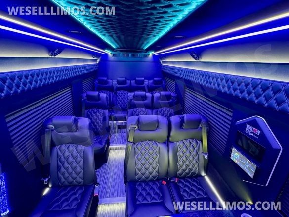 2024 Global Motor Coach Mercedes-Benz Sprinter 3500 Executive Shuttle