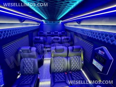 2024 Global Motor Coach Mercedes-Benz Sprinter 3500 Executive Shuttle