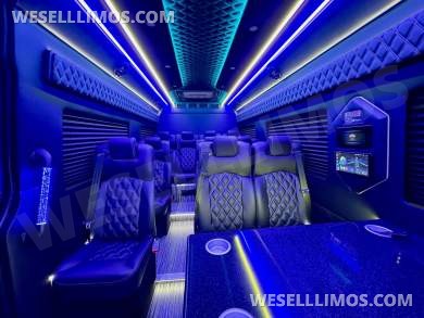 2024 Global Motor Coach Mercedes-Benz Sprinter 3500 Executive Shuttle