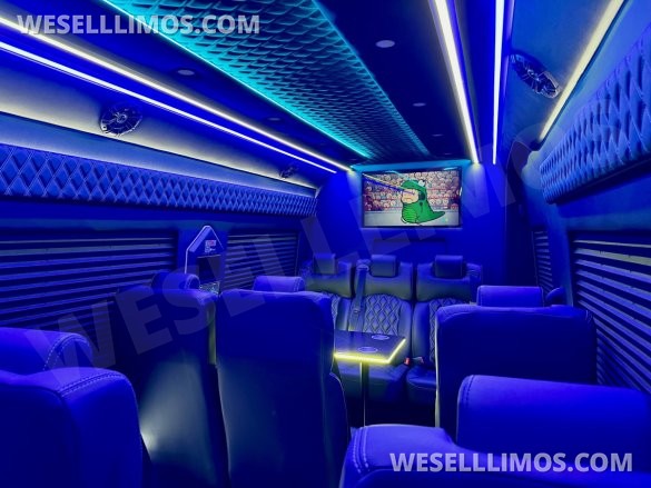 2024 Global Motor Coach Mercedes-Benz Sprinter 3500 Executive Shuttle