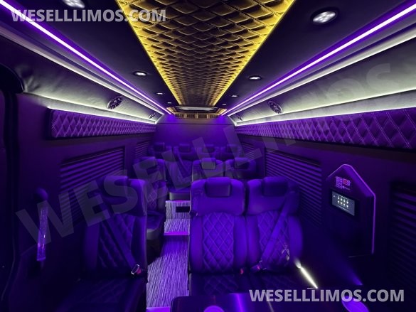 2024 Global Motor Coach Mercedes-Benz Sprinter 3500 Executive Shuttle