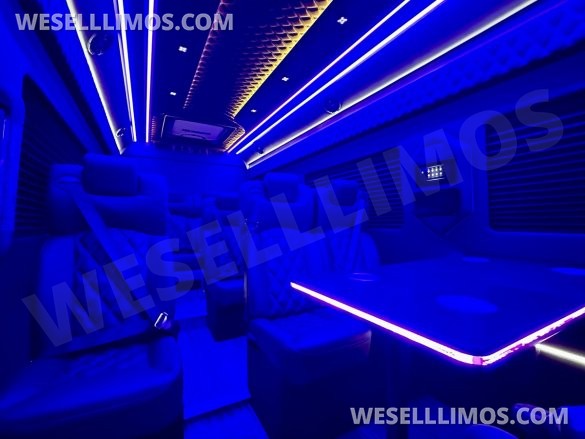 2024 Global Motor Coach Mercedes-Benz Sprinter 3500 Executive Shuttle